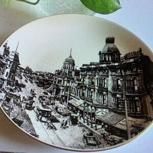 Gorham fine China USA Pasadena 1874 to 1974 dinner plate Carlos Diaz